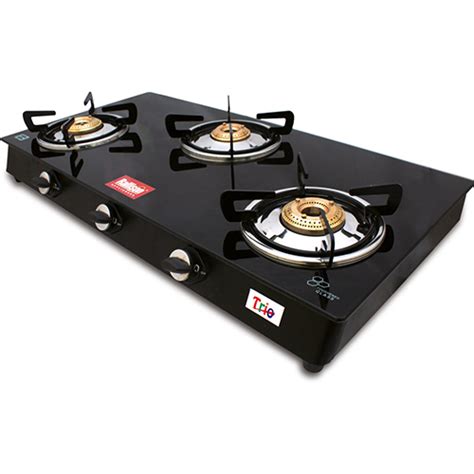 Three Burner Gas Stove Eveready Gas Stoves Latest Price