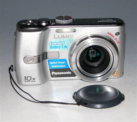 Panasonic Lumix Dmc Tz1 50mp Digital Camera Silver 2765