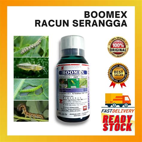 Racun Serangga BOOMEX 500ml Racun Ulat Pengorek Buah Trip Insecticide