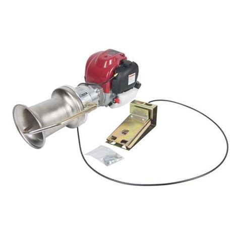 Capstan Hoist 1,000 lb. (Gas) w/ Universal Bracket and Chain Clamps | PSC3081579 | Hubbell Power ...