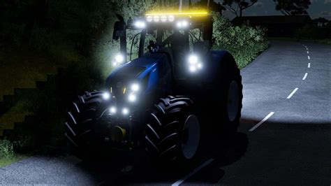 New Holland T7 Hd Edited V1000 Fs25 Fs22 Mod