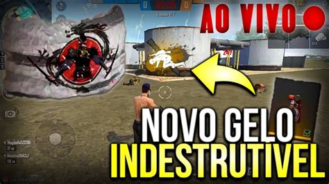 Free Fire Ao Vivo Pr Venda Do Passe Novo Gelo Jogando