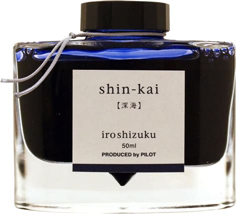 Pilot Iroshizuku Fountain Pen Ink Shin Kai Deep India Ubuy