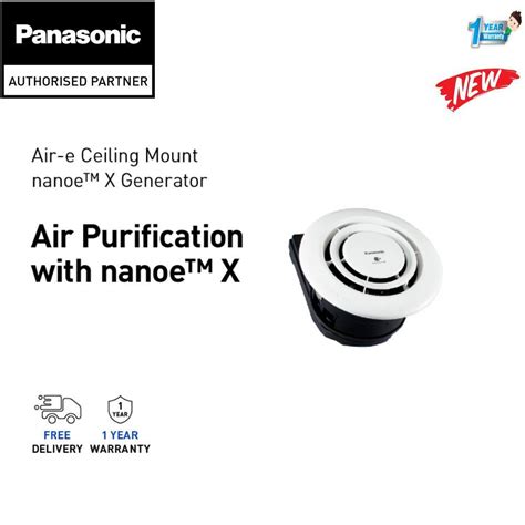 Panasonic Fv Csd Nah Air E Ceiling Mount Nanoe X Generator Fv