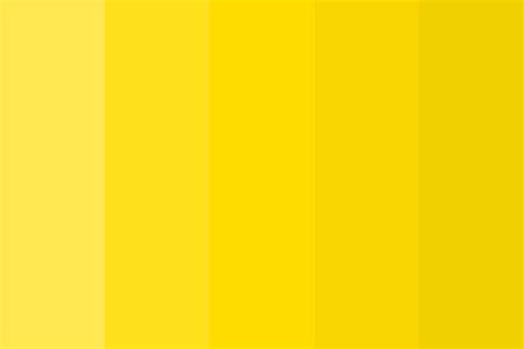 Corn Yellow Color Palette