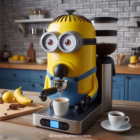 Minion-Inspired Coffee Maker: Enjoy Your Coffee with a Smile