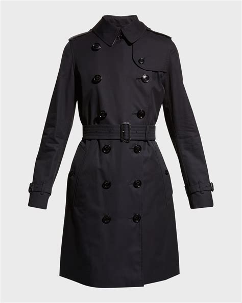 Burberry Kensington Heritage Belted Long Trench Coat Neiman Marcus