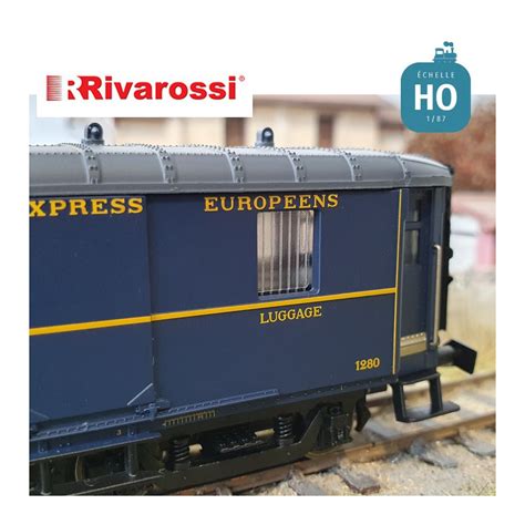 Coffret Orient Express Box 140e CIWL Ep IIIa HO Rivarossi HR4384