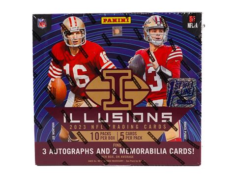 Panini Illusions Football St Off The Line Fotl Hobby Box Da