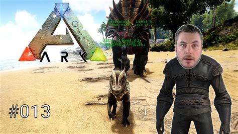 ARK Survival Evolved 013 Triceratops zähmen YouTube