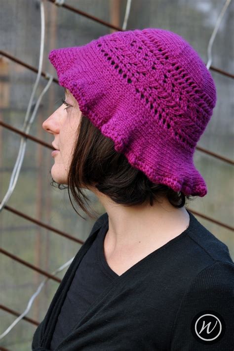 Molly Hat Knitting Pattern By Woolly Wormhead