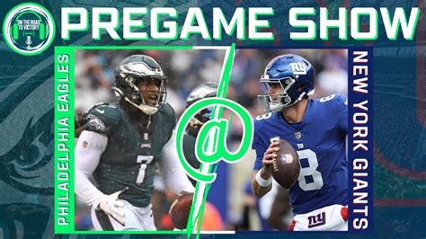 Eagles Giants Week 14 Pregame Show Game Inactives Practice Squad