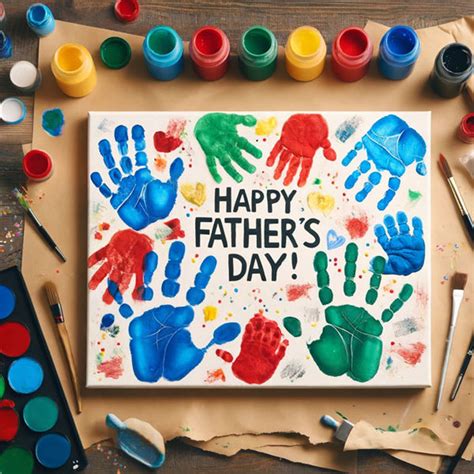 Handprint Art Design Ideas For Father S Day Wholesale Cut Flowers Direct