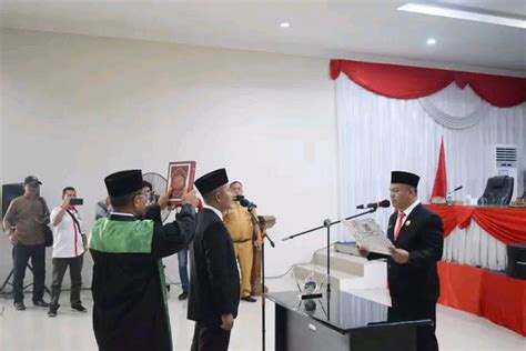 Pelantikan Pengambilan Sumpah Jabatan Paw Anggota Dprd Muratara