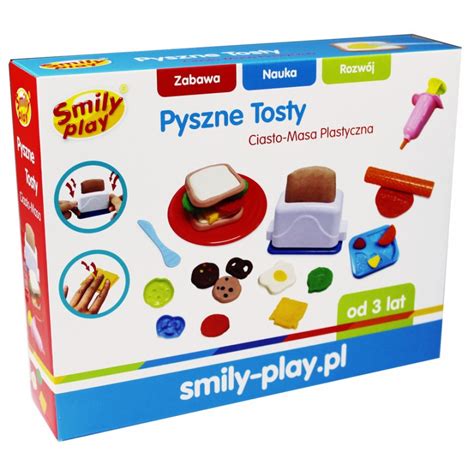 Pyszne Tosty Ciasto Masa Plastyczna Zestaw SP83962 Smily Play Dobra