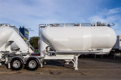 Pneumatic Dry Bulk Tanker Lightweight Steel B Double Combination