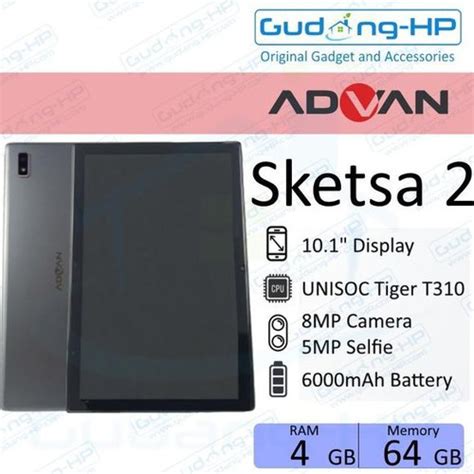 Jual Advan Tab Sketsa 2 Ram 4 Internal 64 GB Garansi Resmi Grey