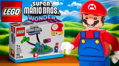 New Lego Super Mario Wonder Minifigure Set Custom Mario Set Youtube