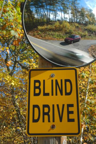 Blind Driveway Warning Stock Photo Download Image Now Anticipation