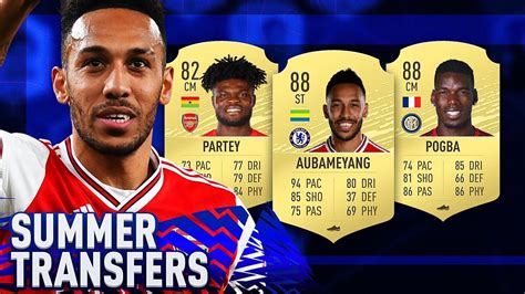 FIFA 20 SUMMER TRANSFERS CONFIRMED DEALS RUMOURS W AUBAMEYANG