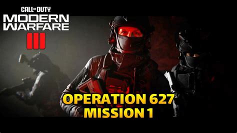 Modern Warfare 3 Walkthrough Part 1 Mission 1 Operation 627 Mw3