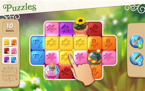 Lilys Garden Match Design And Decorate Appstore For Android