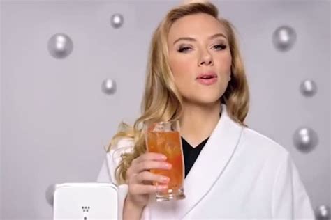 Scarlett Johansson Strips Down To Go Viral In Sodastreams Banned