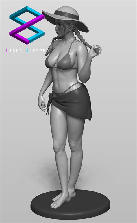 Bikini Girl Stl File For D Printingcults