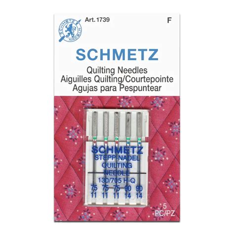 Schmetz Quilting Needles 5 Pack Juki Junkies