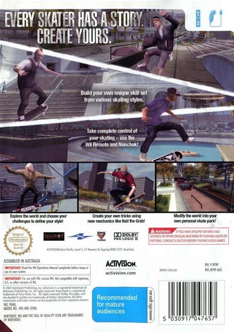 Tony Hawk S Proving Ground Box Shot For Playstation Gamefaqs