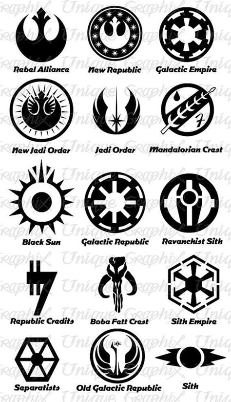 Xing Fu: STAR WARS SYMBOLS