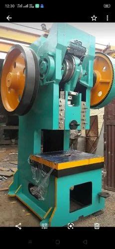 Power Source Mechanical Mild Steel 100 Ton Power Press Machine At