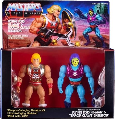 Les Maitres De L Univers Origins Flying Fists He Man Terror Claws