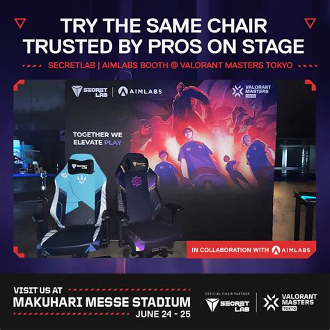 Secretlab On Twitter Got Tickets To Vctmasters Visit Our Booth To