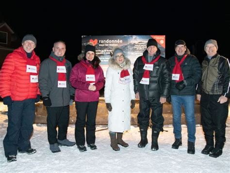 La Randonnée sous les étoiles est un succès L info du Nord Mont Tremblant