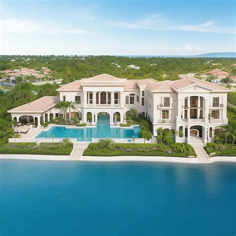 Premium AI Image | Discover Your Dream Waterfront Luxury Real Estate ...