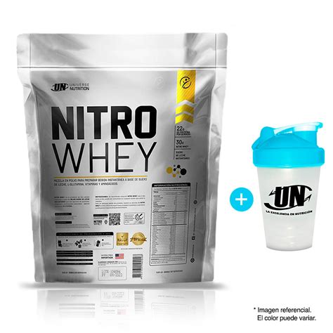 PROTEÍNA UNIVERSE NUTRITION NITRO WHEY 3KG CHOCOLATE SHAKER