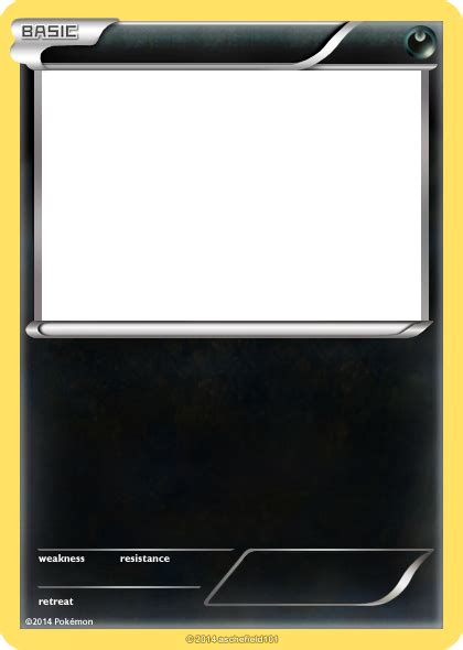 BW Water Stage 2 Pokemon Card Blank By The Ketchi On DeviantArt In 2022