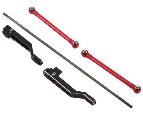 Hot Racing Rear Hd Torsional Sway Bar Set For Traxxas Udr Red