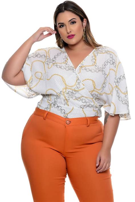 Blusa Plus Size Fluída Correntes Molde de vestido simples Ideias