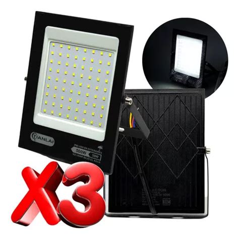 Paquete De Reflector Led Tianlai W Iluminaci N Exterior Ip Color