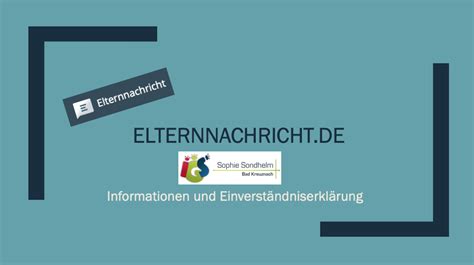 Elternnachrichten de Infoblatt und Einverständniserklärung IGS