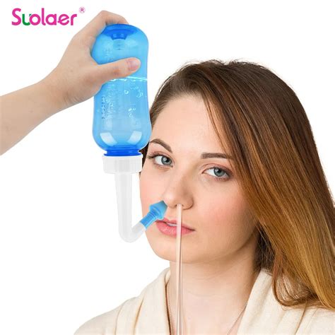 500ml Nose Irrigator Nasal Cleaner Adults Children Medical Allergic