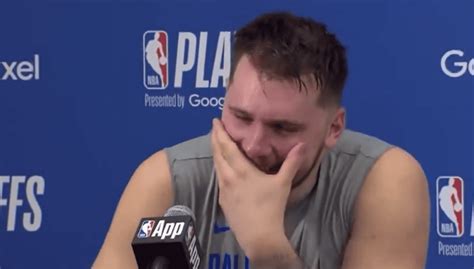 “i Hope That’s Not Live” Luka Doncic’s Press Conference Awkwardly Interrupted By Loud Sex