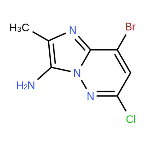 Bromo Chloro Methylimidazo B Pyridazin Amine