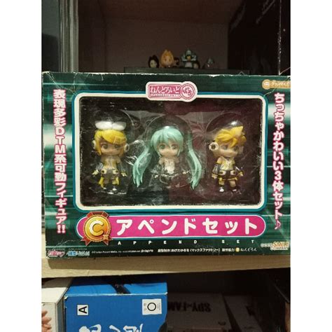 Nendoroid Petite Miku Rin Len Append Set Shopee Philippines