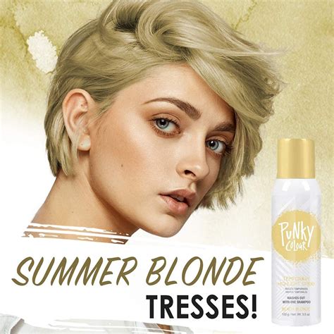 Blonde Hair Color Spray