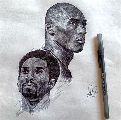 Kobe Bryant Tribute Illustration On Behance