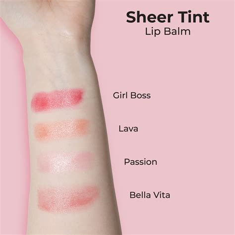 Sheer Tint Lip Balm Mcobeauty