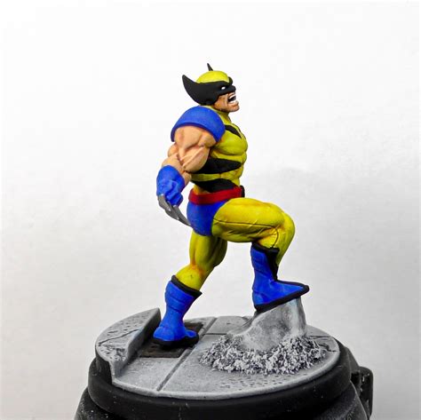 Marvel Crisis Protocol Wolverine And Sabertooth Miniatures Etsy